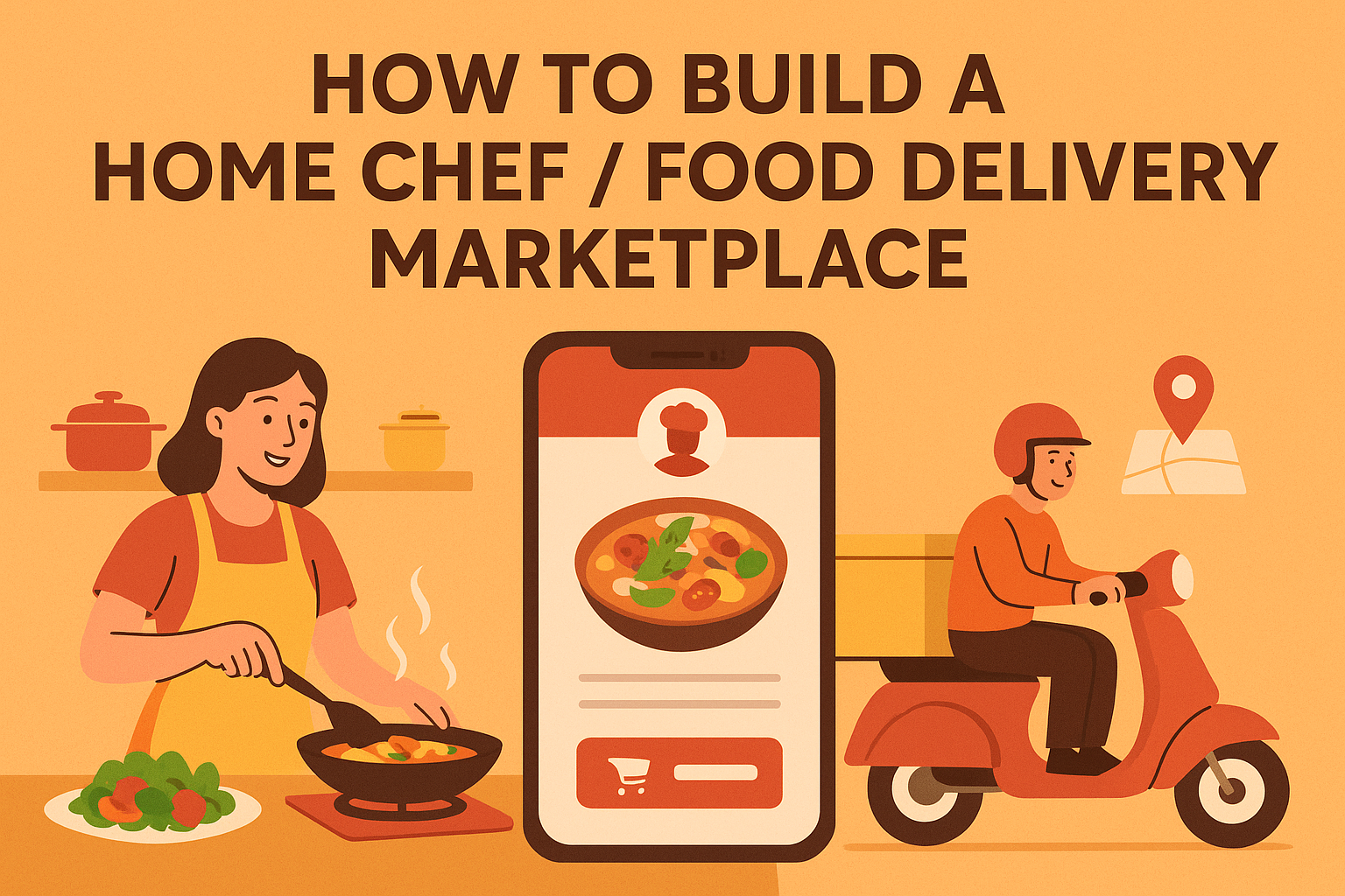 How to Build a Home Chef / Food Delivery Marketplace